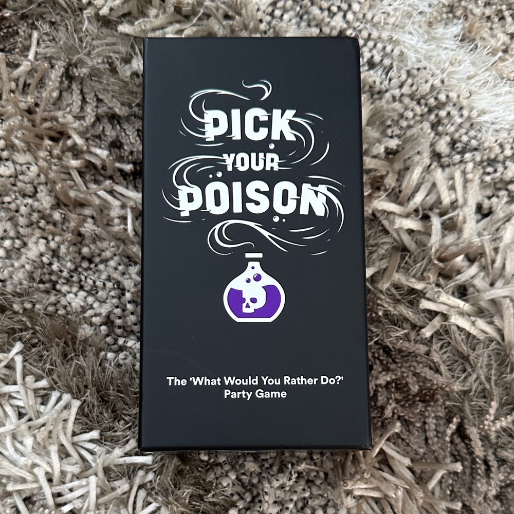 Pick Your Poison Party Game